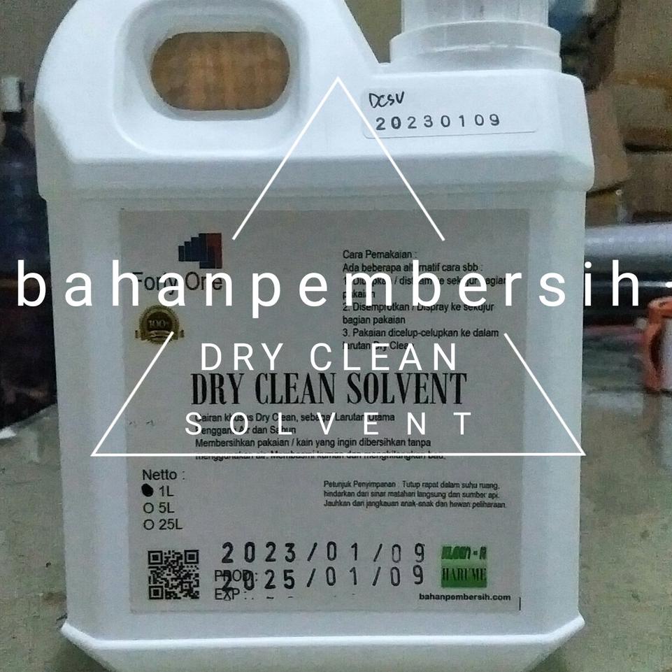 ➾ Dry Clean Solvent @ 1 Literan Forty One Kleen-R Harume ✳