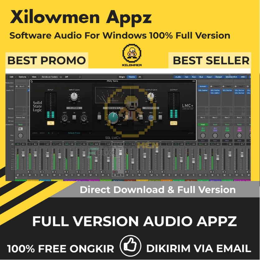 [Full Version] Solid State Logic LMC Plus Pro Lifetime Audio Software WIN OS