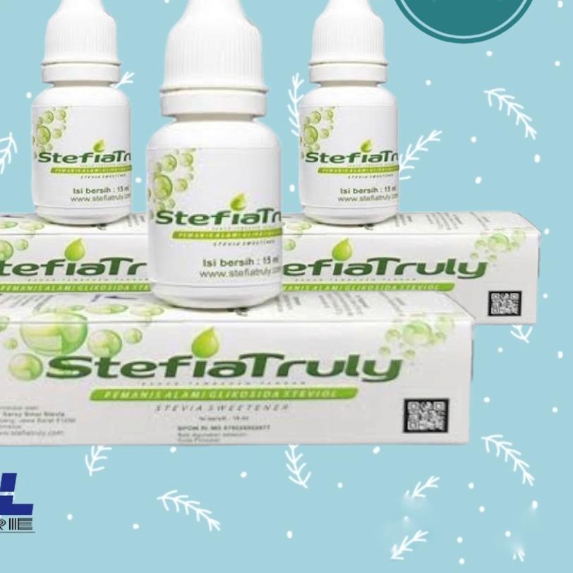 

✿ Stevia truly gula Stefia / pemanis alami stevia / Gula tetes 15 ml ❆
