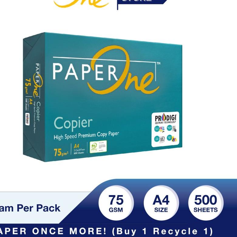 

Recomend PAPERONE A4 75 Gram kertas HVS Fotocopy 75 GR ✔
