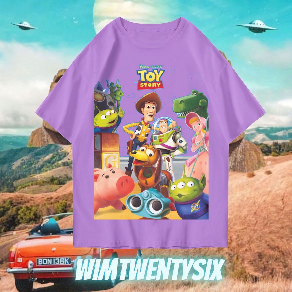 KAOS OVERSIZE TOY STORY VICTORY VINTAGE TEE