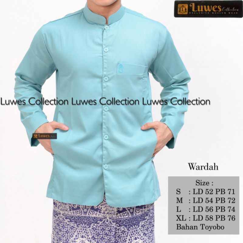 TERLARIS KOKO LUWES SEMI JAS TROMPAH WARNA WARDAH BISA COD KOKO HADROH/KOKO MILINEAL/KOKO MASKINI /K