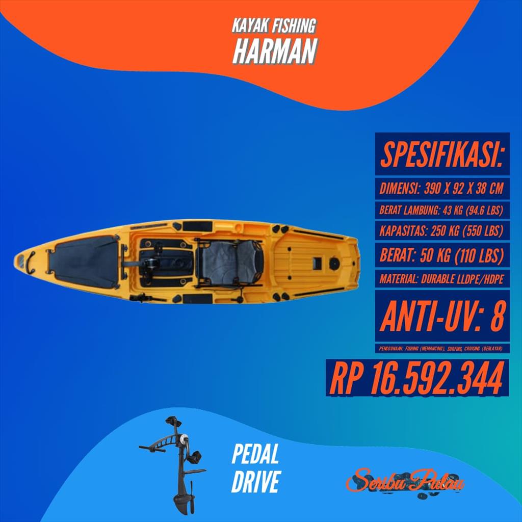 Kayak Fishing Pedal Drive Propeller - Harman