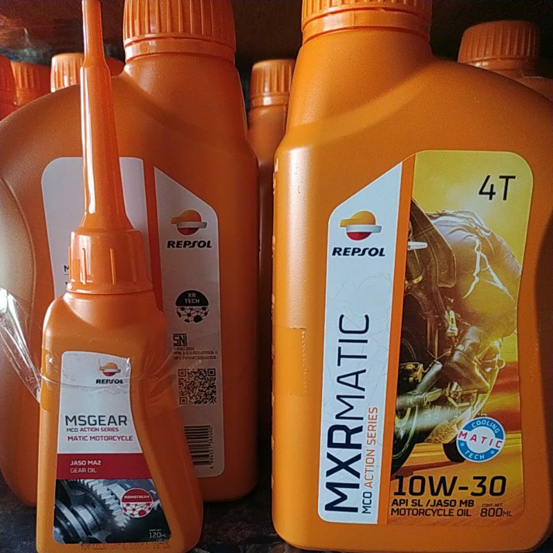 oli repsol matic + gardan ASLI