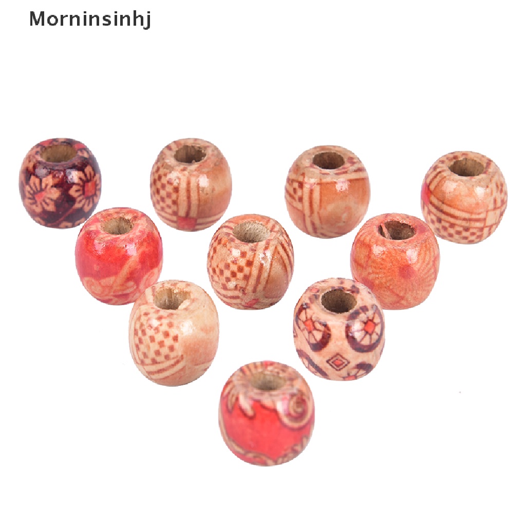 Mornin 50pcs Manik-Manik Gimbal Mengepang Rambut Tabung Cincin Ekstensi Aksesoris id