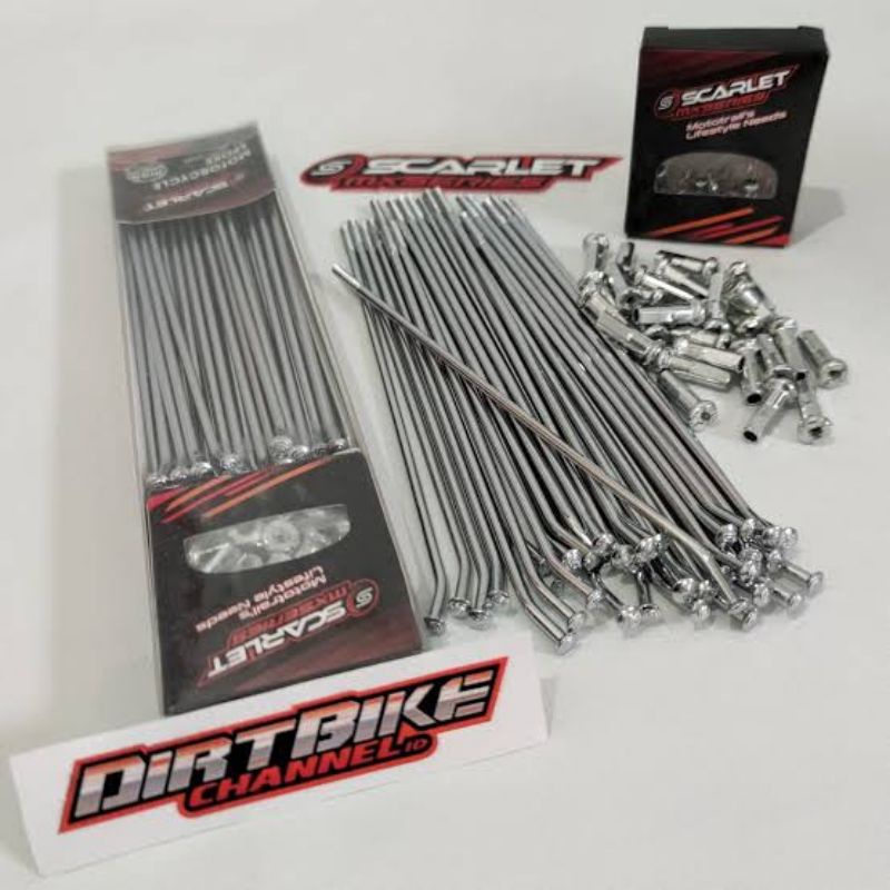 Jari jari Supermoto Scarlet CRF KLX WR