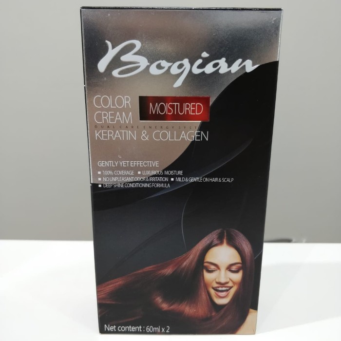 Terlaris Bogian Boqian Hair Color 60 Ml Pewarna Cat Rambut Warna Lengkap Blonde