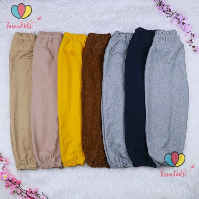 (Anak Laki) Jogger Molly Uk 1-12 Tahun / Celana Panjang Anak Laki Laki Pants Joger Cowok Murah Polos