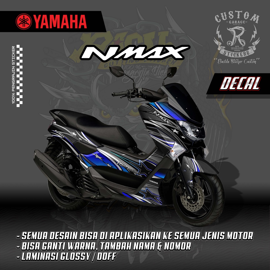 Decal nmax old full body sticker variasi motor nmax old