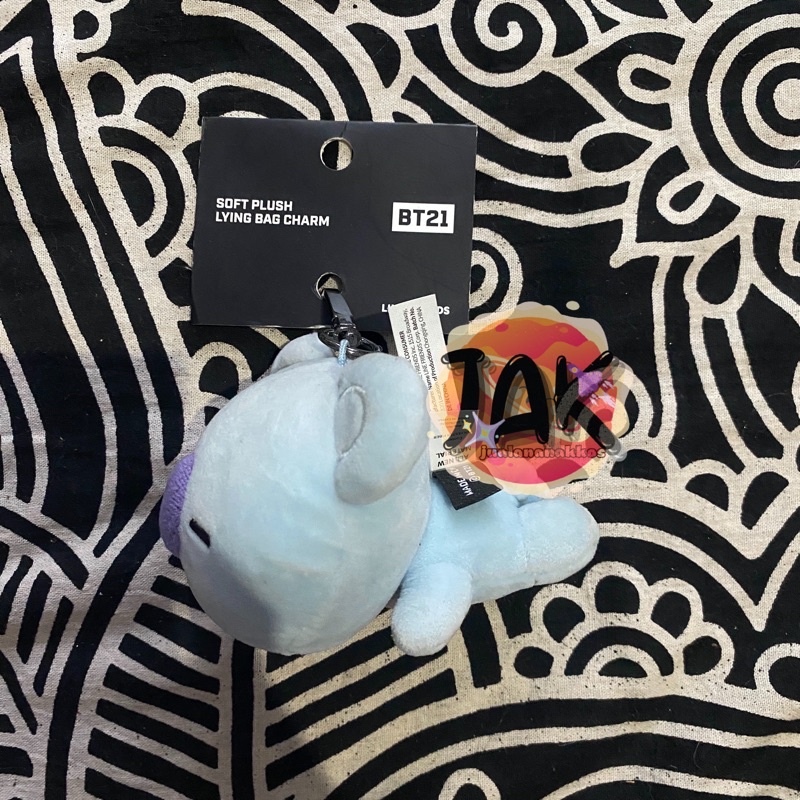 Ready - BT21 Koya Soft Plush Lying Bagcharm Official