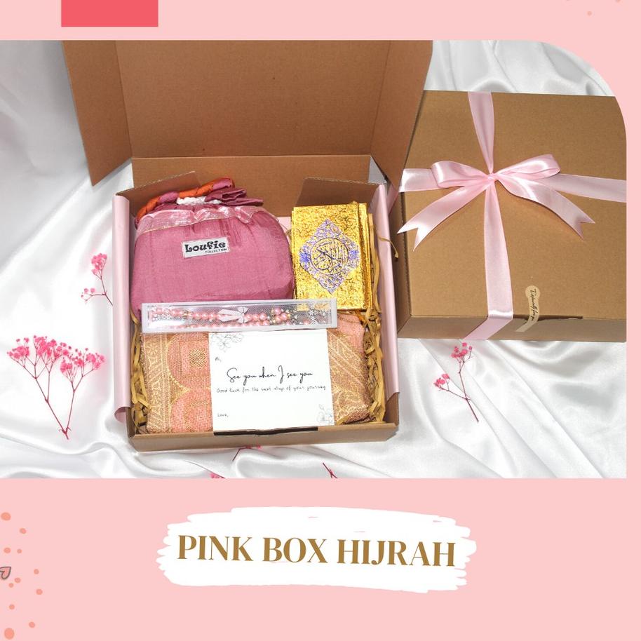 

❅ Hampers paket mukena + Sajadah kado gift box ☈