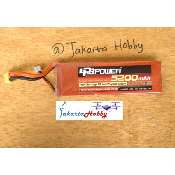 

Jual LPB 5200mah 2S 45C JakartaHobby Limited