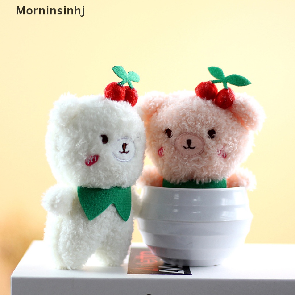 Mornin Lucu Mewah Cherry Bear Kelinci Mainan Mewah Gadis Ransel Liontin Gantungan Kunci id