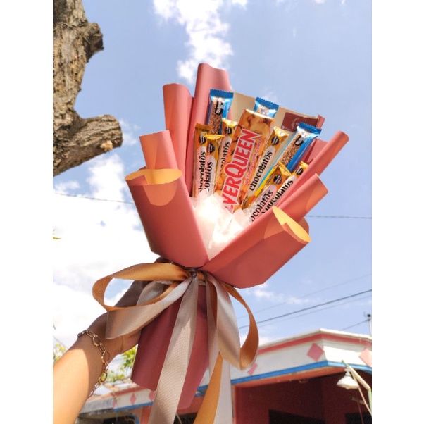 

Buket Coklat Silverqueen Kado Ulang Tahun Wisuda Valentine