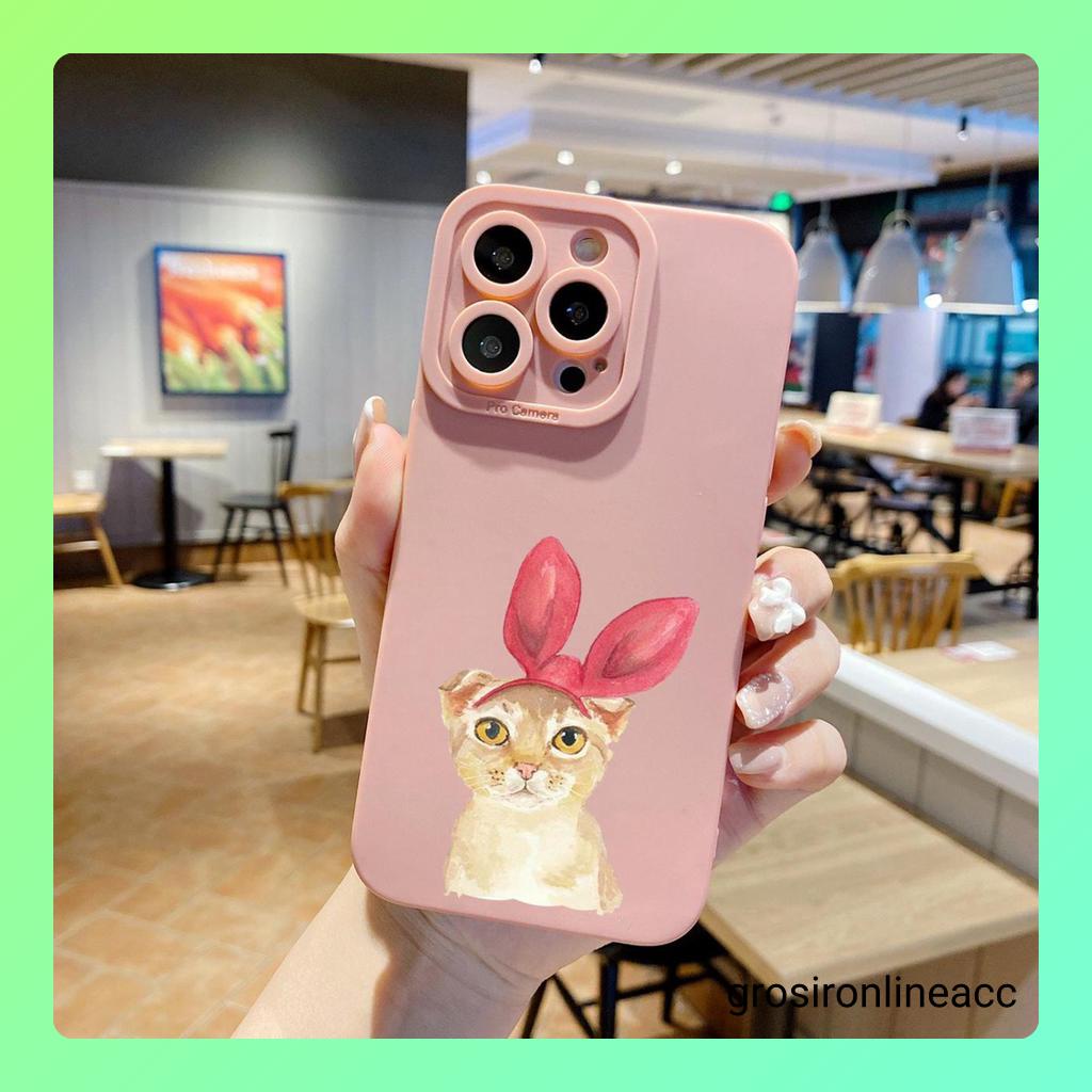 Best Casing Soft Kamera CC35 Cat for Oppo Realme 2 Pro U1 U2 5 5s 5i 10 C1 C10 C11 C12 C15 C2 C20 C20a C21 C21y C25 C25y C3 C30 C31 C33 C35 Narzo 20 30A 50a 50i