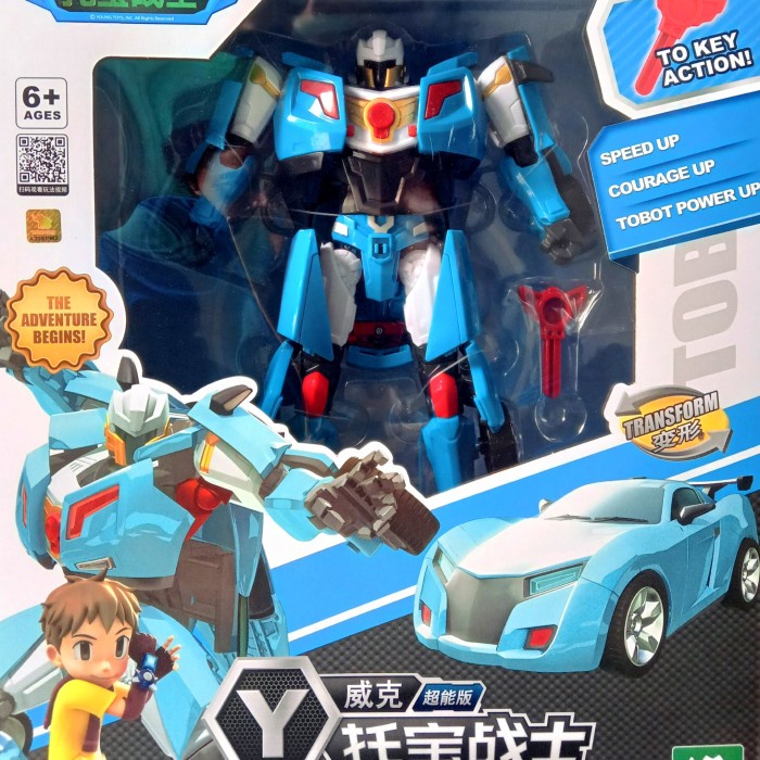 Terlaris Tobot Y Jumbo Young Toys Original Bonus Key Transform