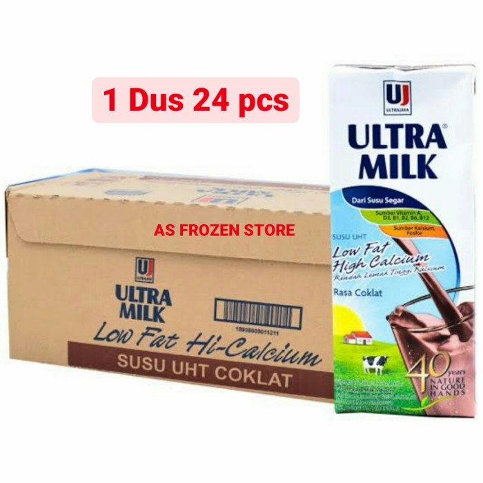 

[ COD ] Susu Ultra Low Fat 250ml Coklat / Ultra Low Fat 250 ml / Ultra LowFat