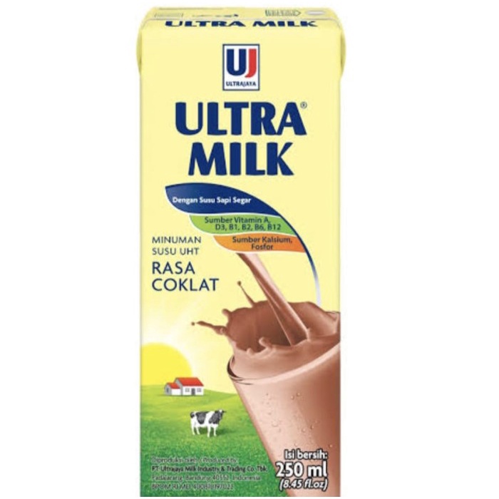 

[ COD ] Susu Ultra 250ml - coklat