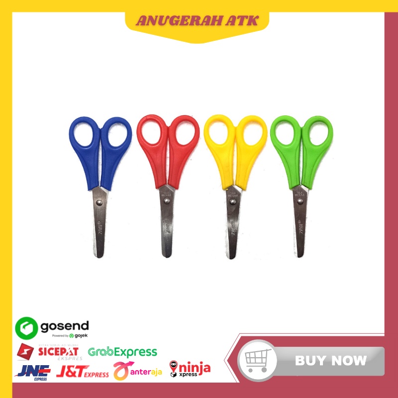 

1Pcs Gunting Stainless Steel ZRM Z803- School and Children Scissor 4,8 inch