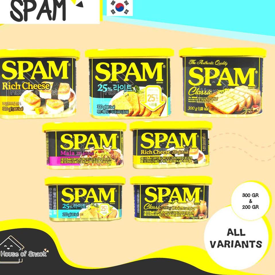 

◊ SPAM ORIGINAL MADE IN KOREA /ALL VARIANT READY ★