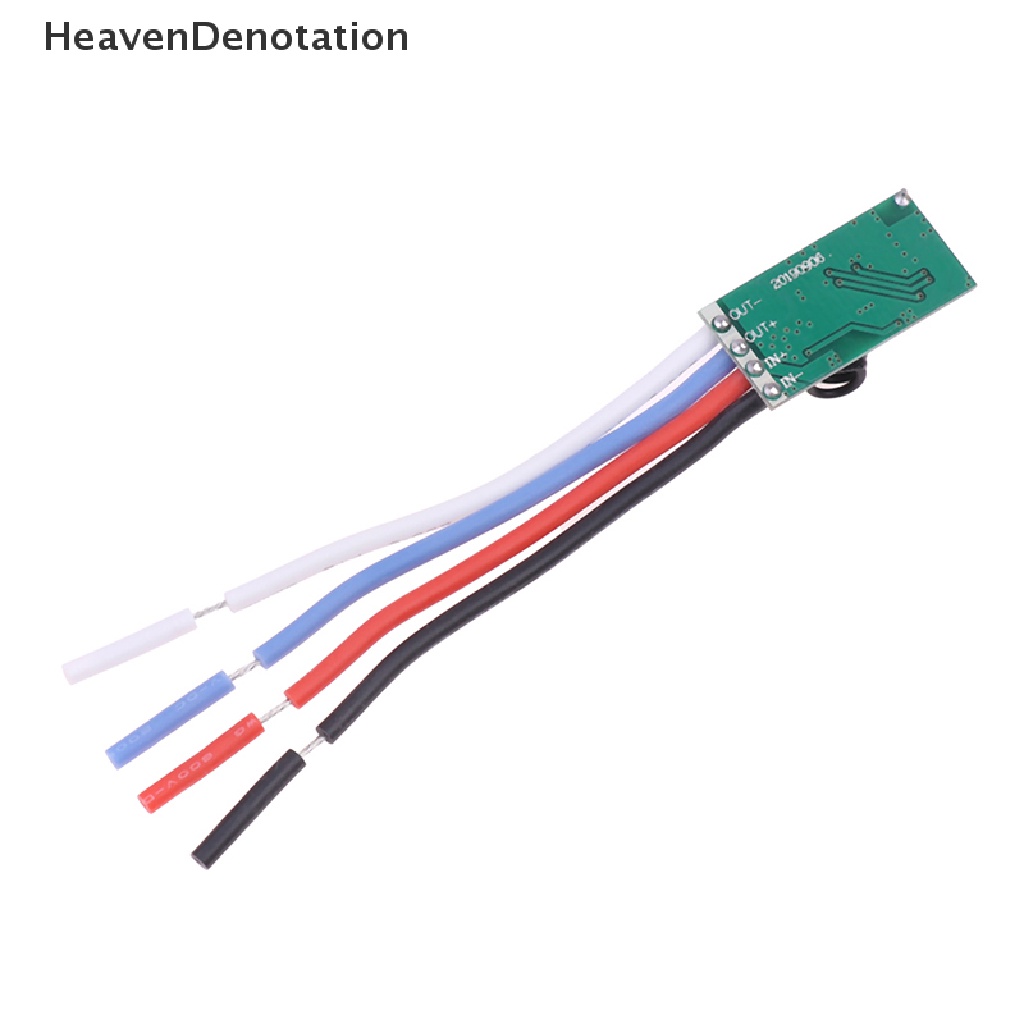 [HeavenDenotation] Saklar Remote Control Universal Wireless433Mhz DC 3.6V-24V 433Mhz 1ch RF HDV