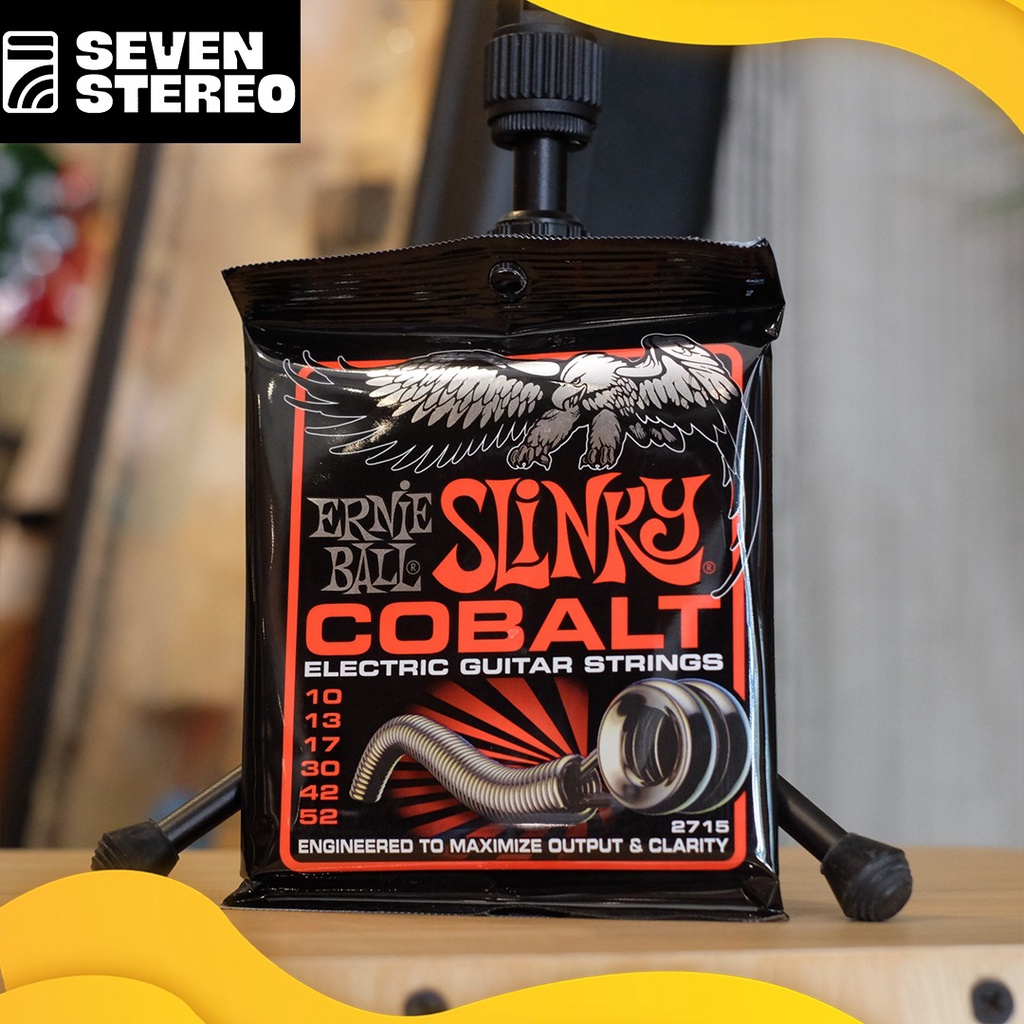 Ernie Ball 2715 Skinny Top Heavy Bottom Slinky Cobalt 10-52 Guitar String