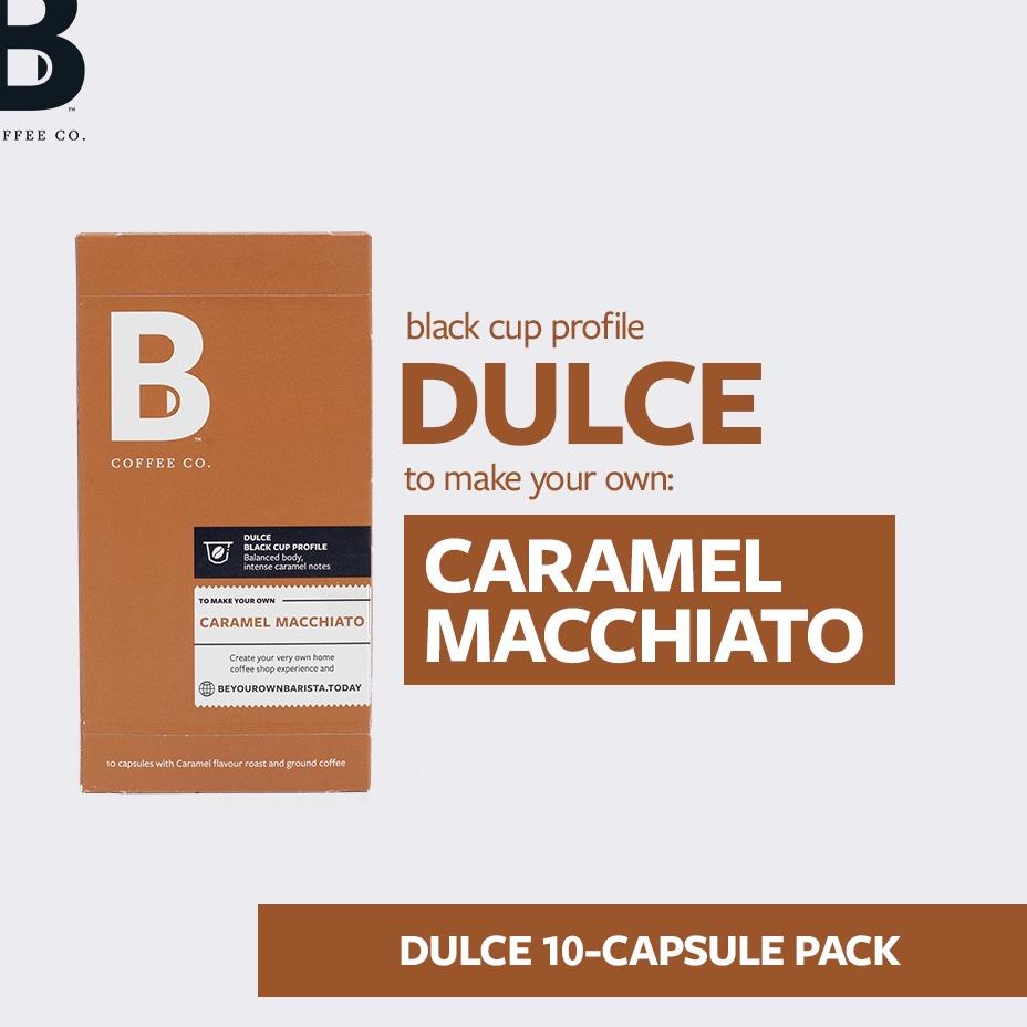 

❅ B Coffee Co. Dulce Caramel Macchiato Nespresso Compatible ♩