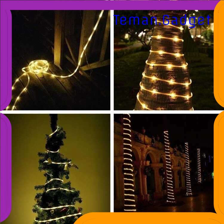 TG-LMP ANBLUB Lampu Hias String Lights Solar Power Waterproof 100LED 12 Meter - LISM-10