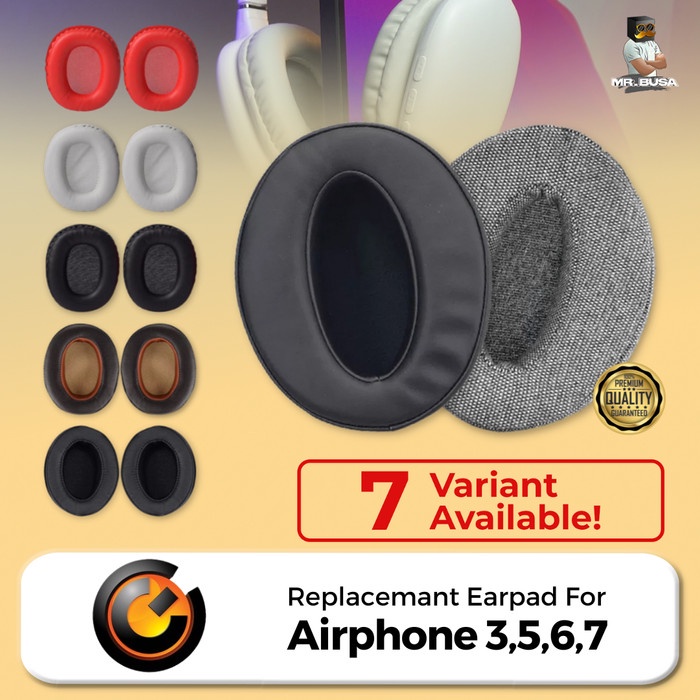 Earpad Busa Foam Premium Ear Cushion Sonicgear Airphone 3 5 6 7 Earcup