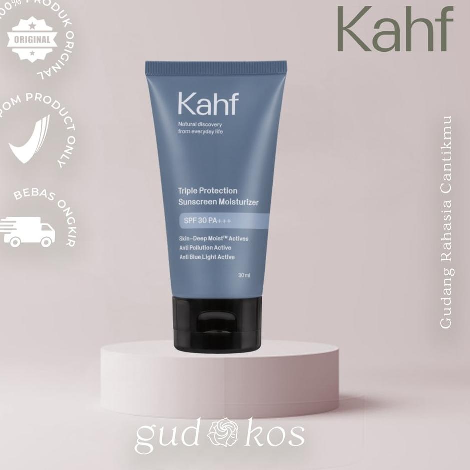 Order KAHF Triple Protection Sunscreen Moisturizer SPF / Tabir Surya Sunblock Pria