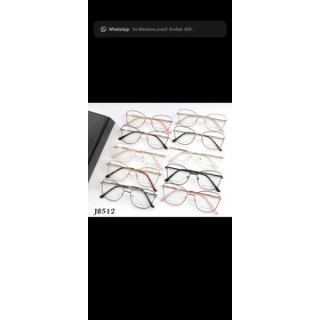 kacamata new cat eye j8512 | kacamata photocromic | kacamata anti radiasi | kacamata minus | kacamat