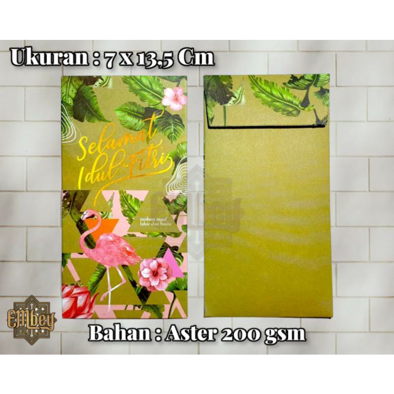 

SALE AMPLOP LEBARAN EXCLUSIVE / AMPLOP LEBARAN UKURAN STANDAR / UANG DI LIPAT / RANDOM 8 PCS