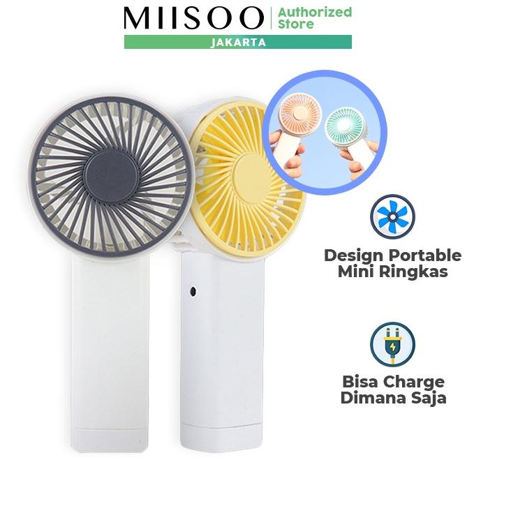 ・ di MIISOO Kipas Angin Mini Lipat Portable / Mini Fan / Kipas Genggam Cute / Kipas Kecil ❀