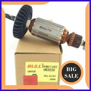limited stock BULL Armature Bor Tembok Bor Beton Rotary Hammer Makita HR2020 1F3B23