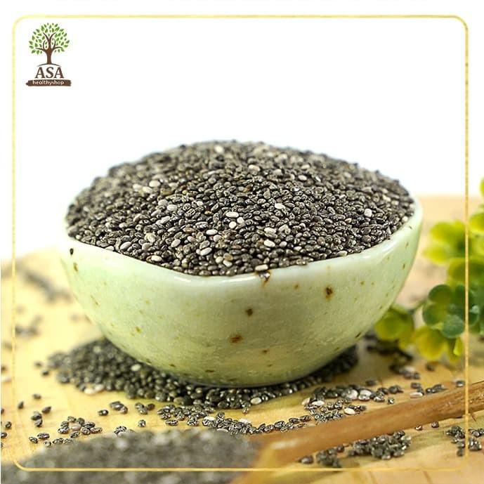 

Organic Black Chia Seeds Mexico 500 Gram -Organic Chiaseed / Chia Seed 030