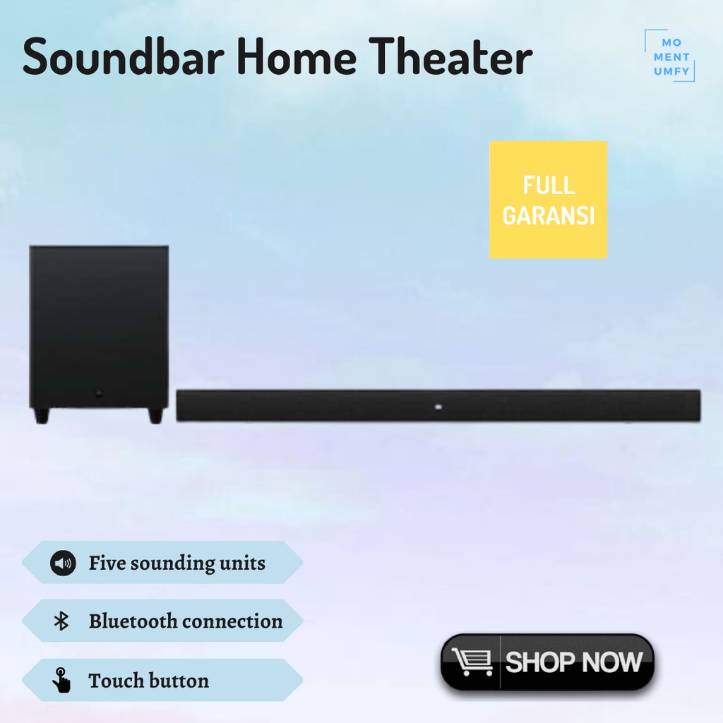 Soundbar Speaker Spiker Bass TV Home Theater Teater Bluetooth Xiaomi Soundbar Besar Murah Bagus