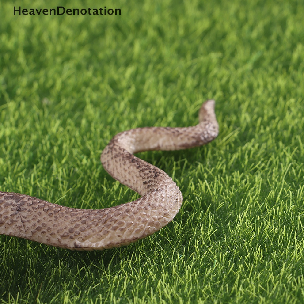 [HeavenDenotation] Simulasi Realistis Model Ular Mainan Taman Canda Prank Hadiah Halloween Mainan HDV