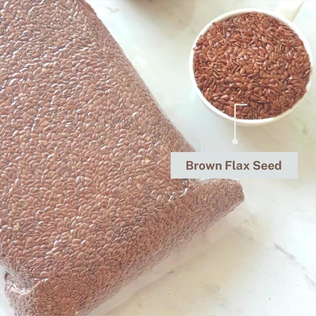 

Brown Flaxseed (1 Kg) Flax Seed / Biji Rami Cokelat