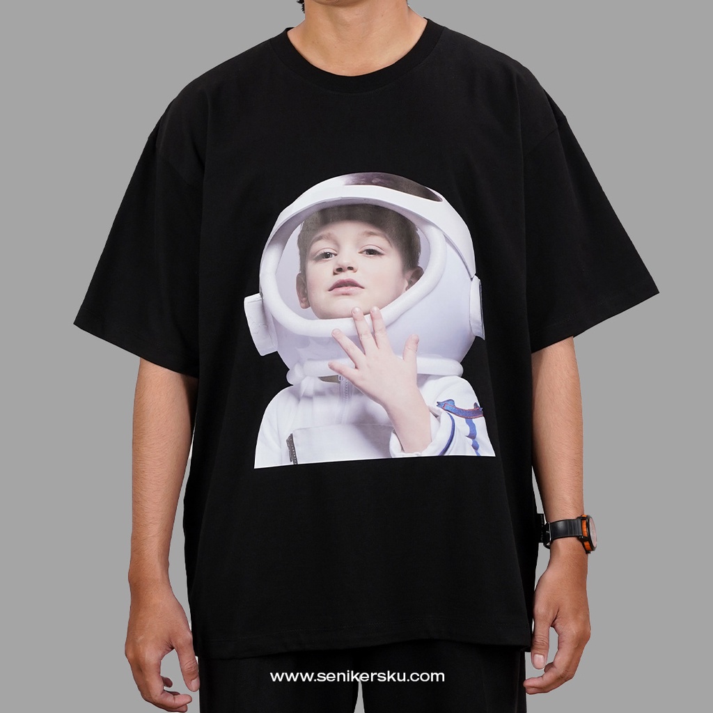 ADLV Astronaut Black Tee