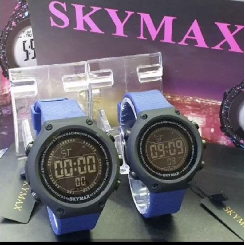 Jam Tangan Skymax couple Jam tangan Skymax pria wanita tahan air bisa di bawa berenang