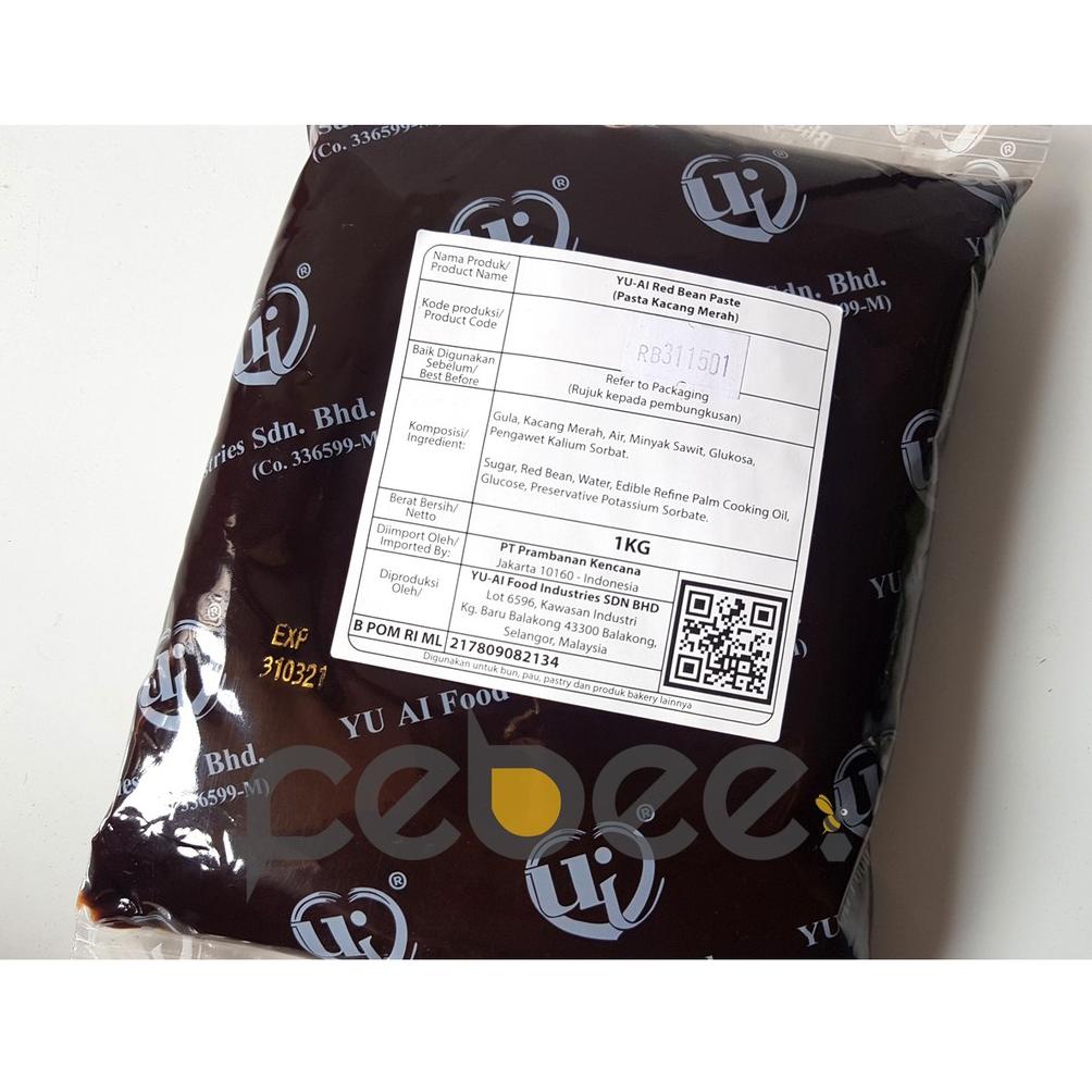 

>D2289) ⭐⭐⭐⭐⭐ Yu-Ai Red Bean Paste Pasta Kacang Merah Filling Repack 250g & 1kg