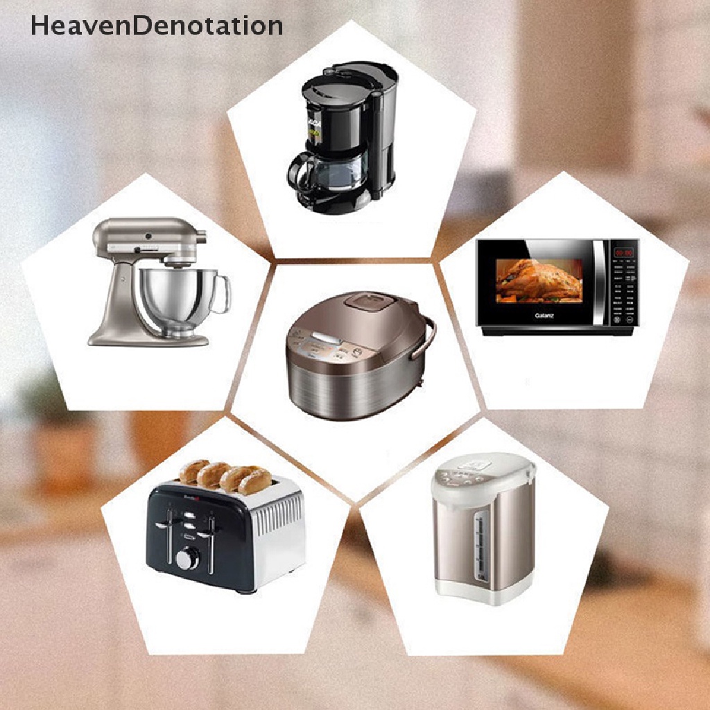 [HeavenDenotation] 5pcs Rak Penyimpanan Kawat Dapur Alat Rumah Tangga Tempat Penyimpanan Kabel HDV
