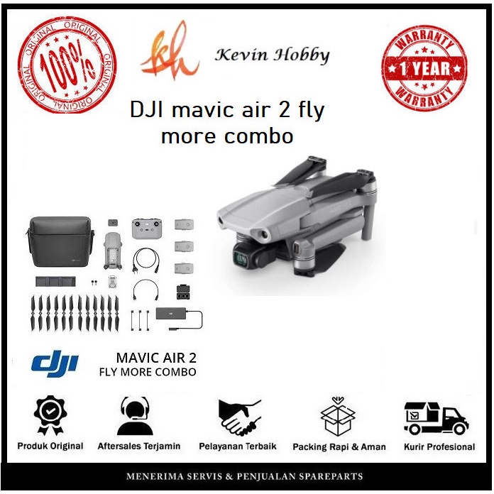 DJI MAVIC AIR 2 FLY MORE COMBO - DJI MAVIC AIR 2 COMBO
