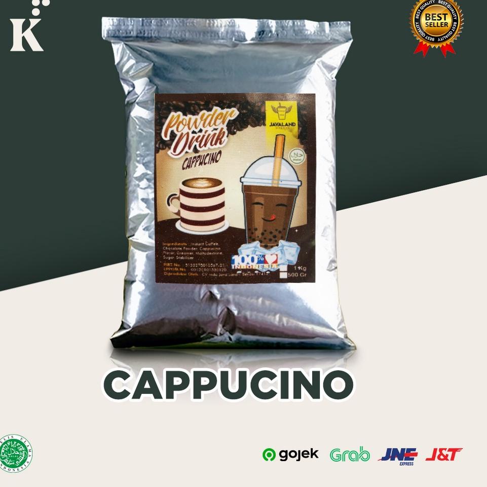 

Free Ongkir/ Bubuk Minuman Bubble Powder Drink Rasa CAPPUCINO 1kg Javaland