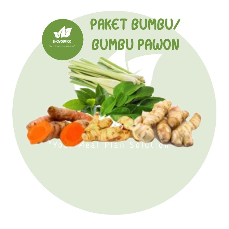 

Paket Bumbu Pawon / Bumbu Masak / Rempah Rempah - Shayour.co