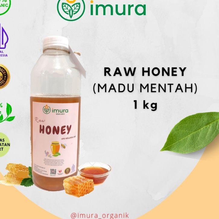 

❁ IMURA Raw Honey 1Kg Asli Mentah Murni 100% Natural Organik ◘