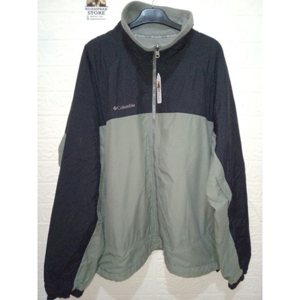 JAKET OUTDOOR SECOND MERK COLUMBIA UKURAN XXL