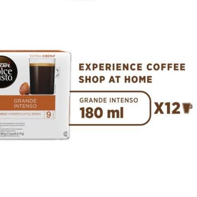 

★ NESCAFE DOLCE GUSTO GRANDE INTENSO-12 CAPSULE ☼