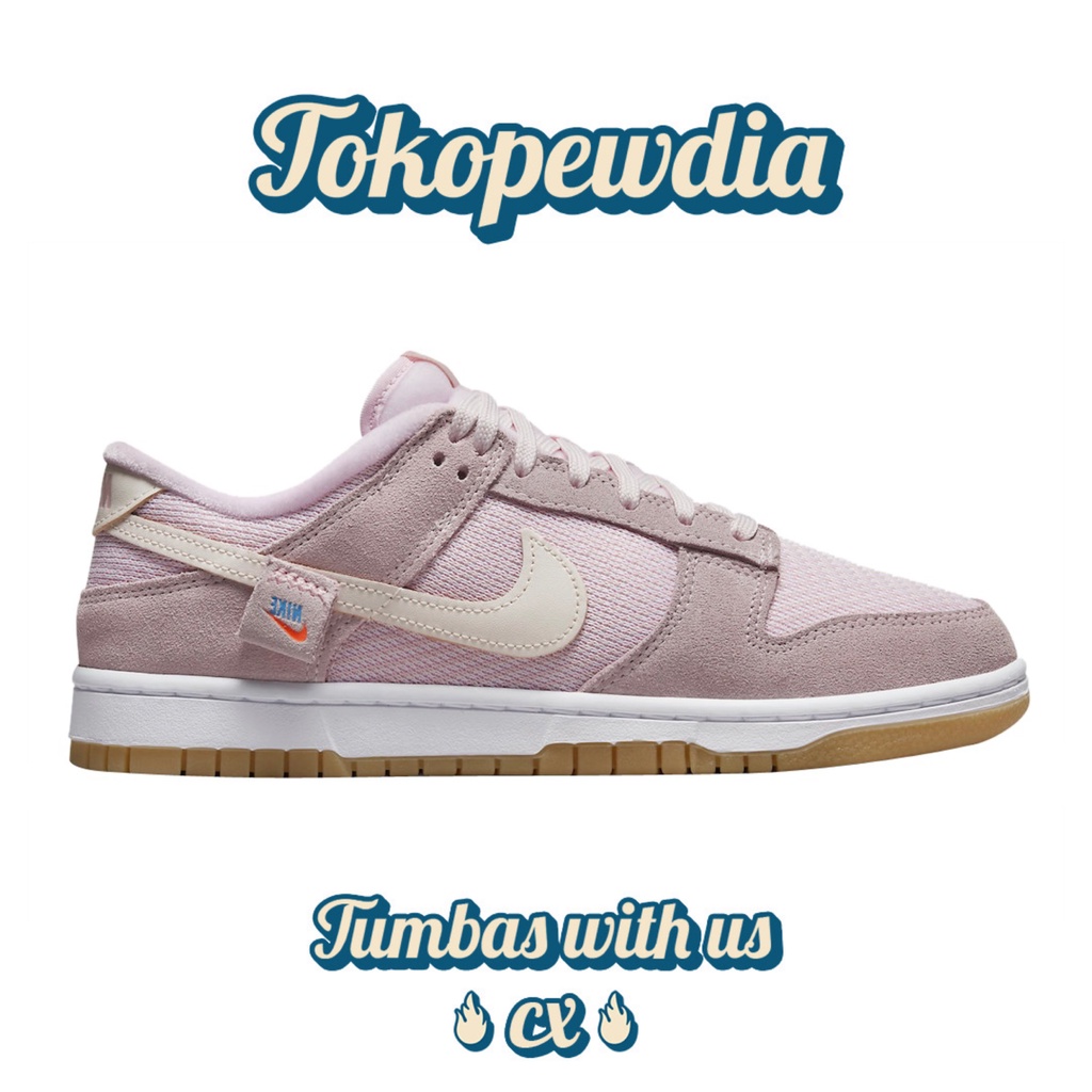 Nike Dunk Low Teddy Bear / Light Soft Pink