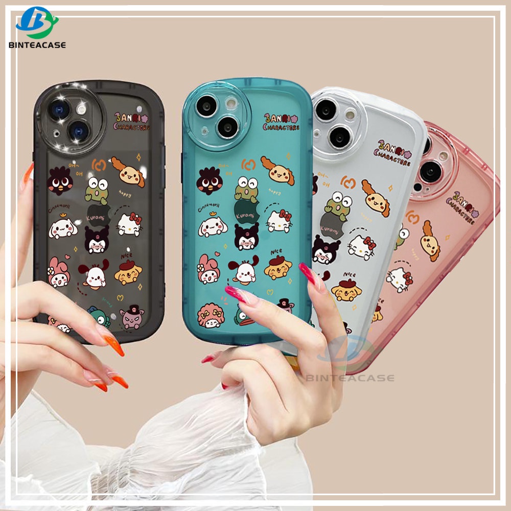 Samsung A04 A04S A04E A13 A03 A03S A23 A02S A11 A12 A10 A50 A52 A52s A20S A10S A51 M10 M32 J7 PRO Karakter Kartun Lucu Animal Head TPU Phone Case Binteacase